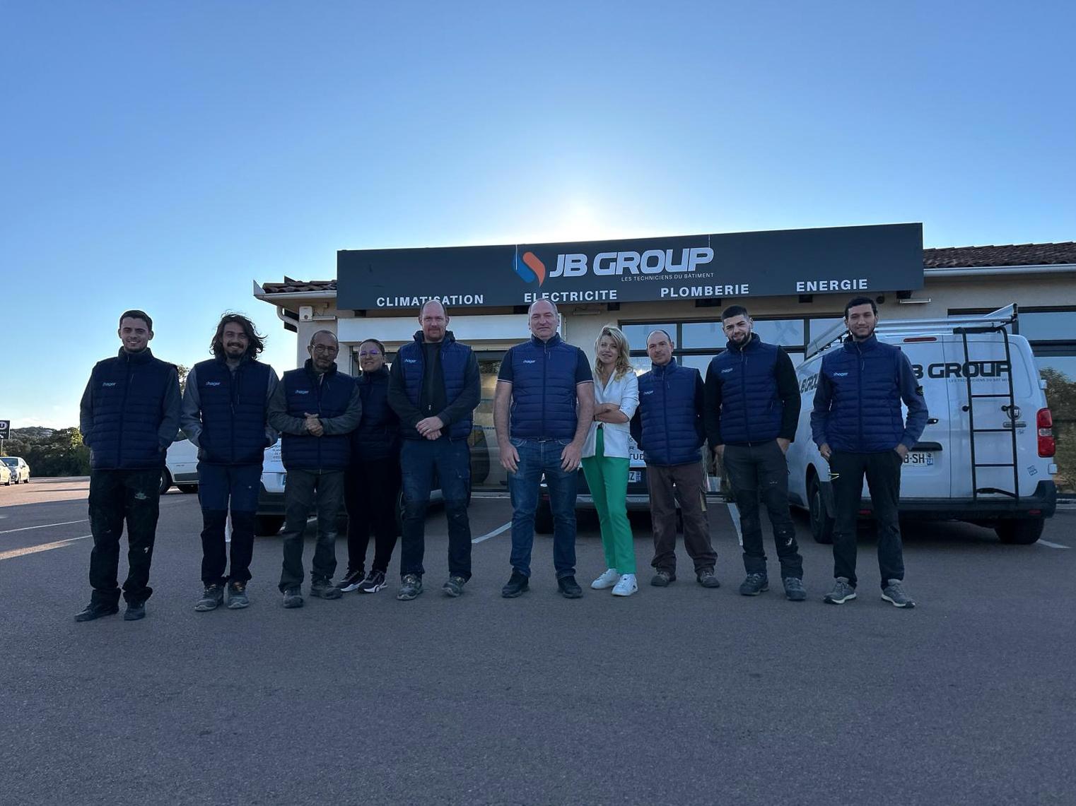L'équipe JB GROUP